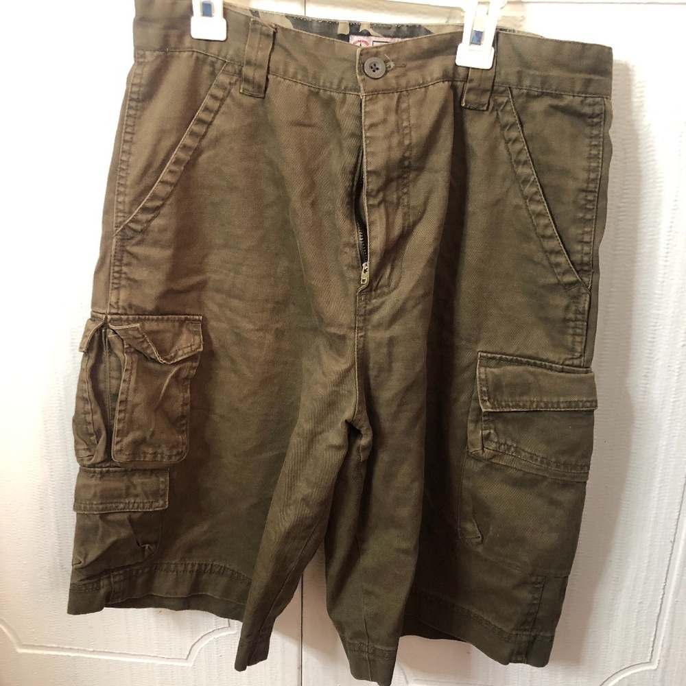 Olive cargo pants